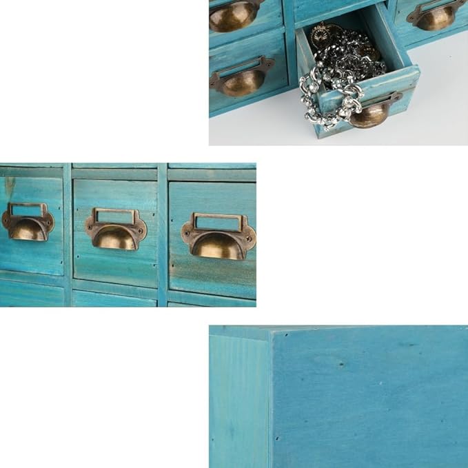 Apothecary Drawers Apothecary Cabinet with Drawers Card Catalog Cabinet Wooden Card Catalog Wooden Storage Box for Desktop Or