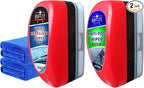 Car Water Repellent & Anti-Fog for Windshield – Quick Interior & Exterior Glass Treatment Bundle, Rain Repellent & Antifoggin