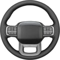 MEWANT Steering Wheel Covers for Ford F-150 2021-2023 / F-150 Lightning 2022-2023 Hand-Stitched F150 Steering Wheel Wrap
