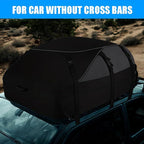 Car Roof Rack Luggage Bag, Rooftop Cargo Carrier Roof Bag Waterproof Vehicle Soft-Shell Roof Luggage, with Lacing Strap, Safety Hook (160 * 110 * 45cm)
