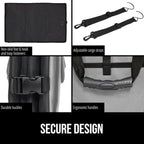 GORILLA GRIP Large Capacity Sturdy Trunk Storage Organizer, Slip and Water Resistant Collapsible Organization Container for