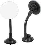 Blind Spot Adjustable Car Mirror Rotate Suction Cup Black Arm Rearview Mirror for All Universal Vehicles
