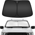 ARISMOTOR Windshield Sun Shade for Ford F-150 F150 2021-2025 2026, Custom Fit Foldable Front Window Sunshade Sun Visor Protector, Block UV Rays Keep Your Car Cooler