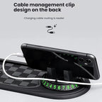 Multifunction Car Anti-Slip Mat, 3-in-1 Rotating Dashboard Mat, Large Storage Pad, Anti-Slip Phone Holder, 360° Rotating Moun