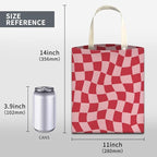Car Trash Can, Cute Car Trash Bag, Hanging Car Organizer and Storage Bag, Trash Bin for Car Accessories, Vehicle, Travelling, Camping Cute Pink Abstract Checkerboard