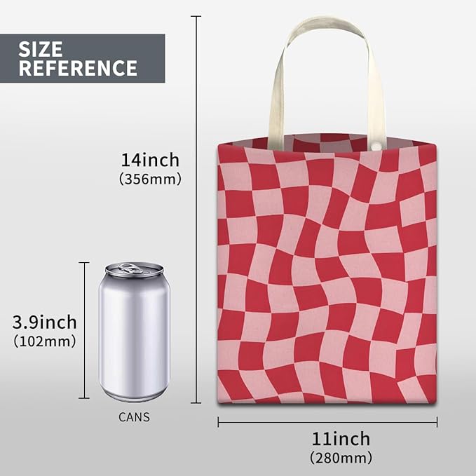 Car Trash Can, Cute Car Trash Bag, Hanging Car Organizer and Storage Bag, Trash Bin for Car Accessories, Vehicle, Travelling, Camping Cute Pink Abstract Checkerboard