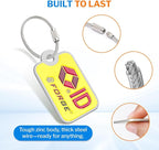 Forge Lost and Found Luggage Tags, Global Luggage Tracking Tag, WorldTracer Compatible, Travel Sentry Powered Baggage ID Syst