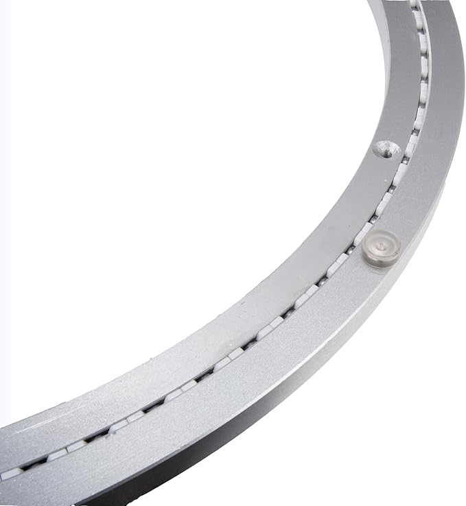 Aluminum Heavy Duty Lazy Susan Rotating Turntable Bearing Swivel Plate Hardware for Dining-Table (20 inch (14mm))