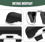 Sunglass Holder for Car Visor, Multi-Functional Auto Sun Visor Eyeglass Holder, Shockproof Dustproof Sunglasses Protective Storage Case, Universal for Vehicle, Sedan, Truck