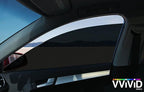 VViViD Transparent Colorful Vinyl Window Tinting Sheets (1.49ft x 5ft, Dark Black Tint)