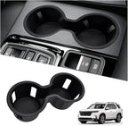 Cup Holder Inserts Compatible with Honda Pilot 2023 2024 2025 Accessories, Non-Slip TPE Center Console Cup Holder Protector Organizer for Honda Ridgeline&Passport 2024 2025 Accessories