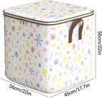 Clothes Storage Bag, Non-Woven Clothes Quilt Foldable Storage Bag, Multipurpose Large Capacity Lightweight Portable Wardrobe 