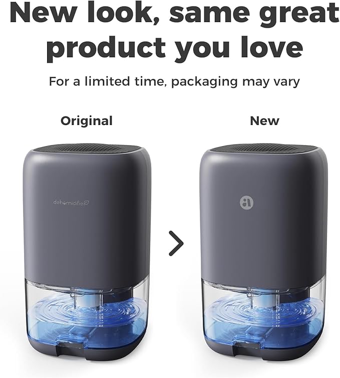 Dehumidifier, 35 OZ Small Dehumidifiers for Bedroom for Home, Quiet with Auto Shut Off, Dehumidifiers for Bedroom (280 sq.