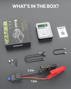YESPER Jump Starter with Air Compressor 2000A 150PSI Battery Jumper Starter Portable(8L Gas/6L Diesel) 12V Car Jump Pack