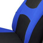 FH Group Light & Breezy Cloth Car Seat Covers, 7 Seater Three Row Set- Airbag & Split Ready -Universal for Cars Trucks and SU