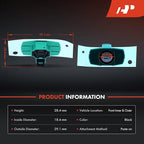 A-Premium 4-PC Front Inner and Outer Parking Assist Sensor Retainer Bezels Compatible with Select Toyota Models - Tundra 2022