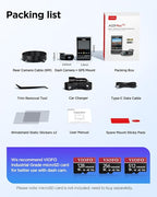VIOFO A229 Plus Dash Cam Front and Rear, Dual STARVIS 2 Sensors, 2 Channel HDR, 1440P+1440P Voice Control Car Dash Camera, 5G