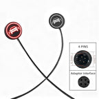 MACHSWON Car Blind Spot Radar Detection System Warning Light, A Pair Of 5V Vehicle Blind Spot Monitoring Parallel Auxiliary L