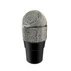Bling Rhinestone Auto Garbage Can Car Trash Can with Lid Mini Garbage Bin for Automotive Car, Home, Office, Kitchen, Bedroom (B)