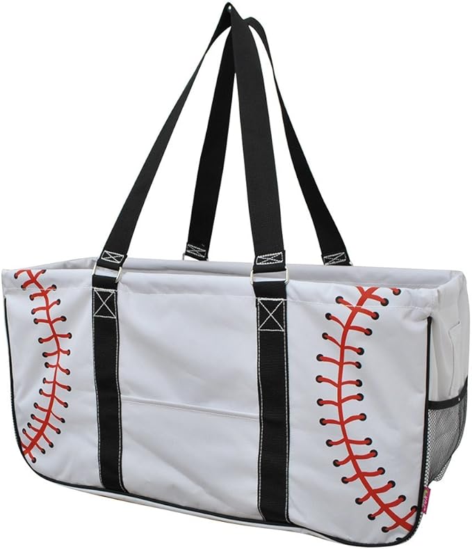NGIL Utility Tote Bag (Baseball-white)