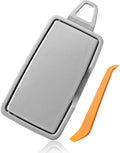 Sun Visor Vanity Mirror Cover Fit for Mercedes-Benz GLE GLC C E S Class 2012-2020 Replace A1668100110 A1668100210 A2058107104, Left Front Makeup Mirror Cap, Grey