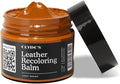 Clyde's™ Recoloring Balm | Non-Toxic Material Dye & Restorer for Furniture, Car Seats, & More | 23 Colors (Light Brown, 50ML)