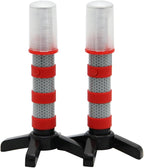 Twinkle Star Emergency Roadside Flares Kit LED Safety Strobe Road Warning Light Highway Beacon Alert Flare with Magnetic Base