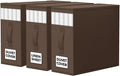 WOWBOX Sheet Organizers and Storage,Closet Bed Sheet Organizer Under Bed Storage and Organization with Label Cards & Clear Wi