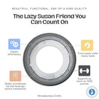Pack of 1 and Pack of 2 Steel Lazy Susan Turntable Ball Bearing 12 inch 1,000 lbs