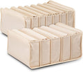 2 Packs Cotton Wardrobe Clothes Organizer, Foldable Closet Organizers and Storage Larger 7 Grids 5 Grids Set Drawer Organizer