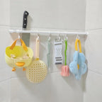 Shower Curtain Rod, 28-43 inch Adjustable Spring Tension Curtain Rod, Anti-Slip Spring Rod Rod for Bathroom, No Drilling, Nev