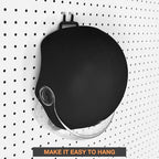 G.CORE 24-Pack Pegboard Hooks, 2" 4" Peg Board Tool Utility Hangers Fit 1/4" Pegboards, Heavy Duty Metal Shelving Brackets, W