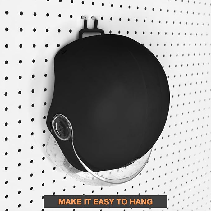 G.CORE 24-Pack Pegboard Hooks, 2" 4" Peg Board Tool Utility Hangers Fit 1/4" Pegboards, Heavy Duty Metal Shelving Brackets, W