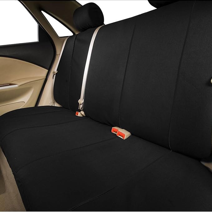 Foneso Car Seat Covers, 100% Breathable with Composite Sponge Inside, Airbag Compatible Universal Fit Accessories Auto for Ca