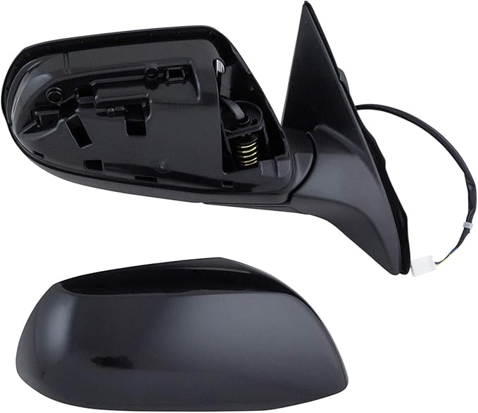 TRQ Driver & Passenger Side Power Mirror Set Paint to Match Compatible with 2016-2022 Honda HR-V, HO1320285 HO1320308 HO13212