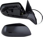 TRQ Driver & Passenger Side Power Mirror Set Paint to Match Compatible with 2016-2022 Honda HR-V, HO1320285 HO1320308 HO13212