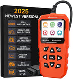 OBD2 Scanner,V880 Car Scanner Diagnostic Tool: Car Check Engine Code Reader with Reset,Live Data & Freeze Frame,Mode 6, Mode 8,