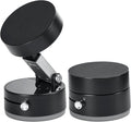 JOYTUTUS Shower Phone Holder, Reusable Suction Cup Phone Mount for Shower, Mirror, Kitchen, Window & Bathroom, Shower Phone Mount Compatible with iPhone 16, 15, 14, 13, 12 & All Phones,Black,2 Pack
