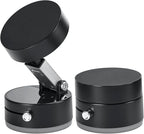 JOYTUTUS Shower Phone Holder, Reusable Suction Cup Phone Mount for Shower, Mirror, Kitchen, Window & Bathroom, Shower Phone Mount Compatible with iPhone 16, 15, 14, 13, 12 & All Phones,Black,2 Pack