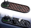 Multifunction Car Anti-Slip Mat, 2025 New Rotatable Anti Skid Car Dashboard Pad with Temporary Parking Numbe, Universal Car P