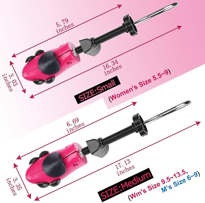 eachway Shoe Stretcher Shoe Trees,Adjustable Length & Width for Men and Women（For Women's 5.5-10