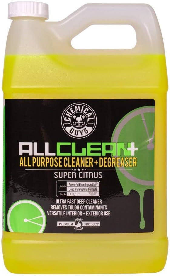 Chemical Guys CLD_101 All Clean+ Citrus-Based All Purpose Super Cleaner, Safe for Cars, Trucks, SUVs, Motorcycles, RVs & More