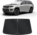 TINGLU Sun Shade for Jeep Grand Cherokee 2011-2021(NOT for Grand Cherokee L&Jeep Cherokee) Accessories Windshield Sun Shade Window Shade UV Rays Protection Sun Visor Cover