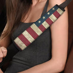 Forchrinse Pink Cherry Blossom Car Seat Belt Cover Pad,4pcs Soft Car Safety Seat Belt Strap Non Slip Shoulder Pad,Suitable for Car Seatbelt,Shoulder Bag,Camera