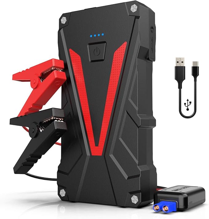 Car Battery Jump Starter 3500A 13800mAh Jump Box (8.0L Gas/7.0L Diesel) Portable Car Jump Starter Battery Pack 12V Lithium