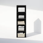 Furinno Reed Closet Organizers and Storage, 5-Tier Closet Organizer, Open Shelf Closet Storage, for Wardrobe, Bedroom, Living