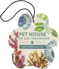 One Fur All Pet House Car Air Freshener - Mediterranean Sea Pack of 4 - Non-toxic Car Air Freshener - Pet-Friendly Air Freshe