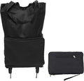 Collapsible Shopping Grocery Bag With Wheels Rolling Tote Bag With Wheels Large Reusable Shopping Bags Foldable Cart
