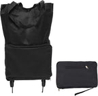 Collapsible Shopping Grocery Bag With Wheels Rolling Tote Bag With Wheels Large Reusable Shopping Bags Foldable Cart