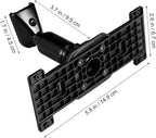 Cabilock Universal Rearview Mirror Bracket Mount for Dash Cameras Rear View Mirror Back Plate Panel with Secure Car Dvr Camera Holder Interior Arm for Vehicle Dash Cam Setup